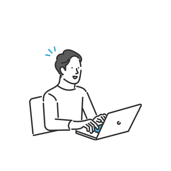 社内ドキュメントの回答が可能であることを示すイラスト